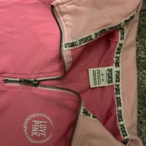 Victoria’s Secret  half zip hoodie with no hood